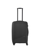 Travelite Bali M fekete közepes méretű bőrönd 