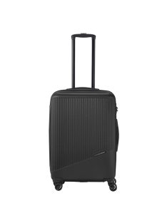 Travelite Bali M fekete közepes méretű bőrönd 