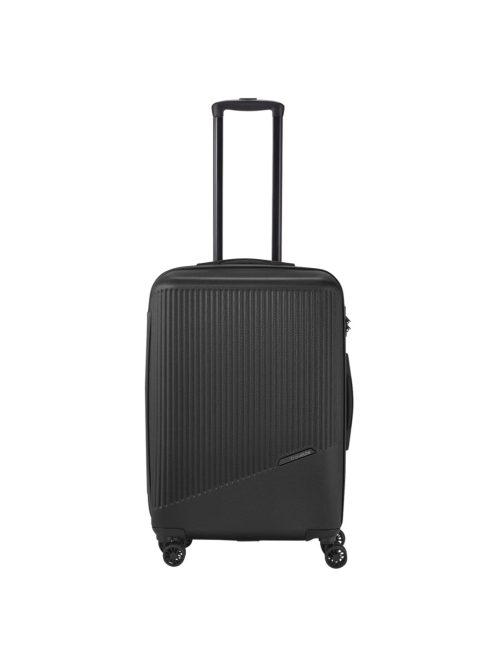 Travelite Bali M fekete közepes méretű bőrönd 