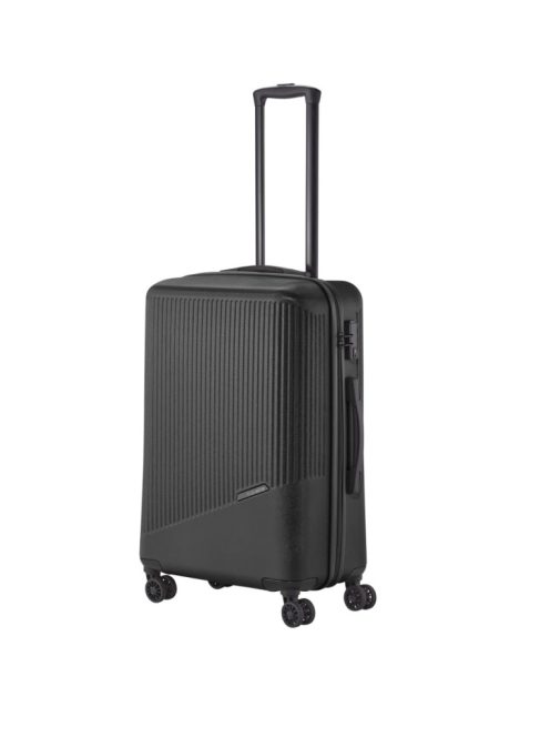 Travelite Bali M fekete közepes méretű bőrönd 