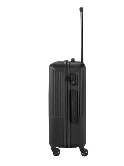 Travelite Bali M fekete közepes méretű bőrönd 