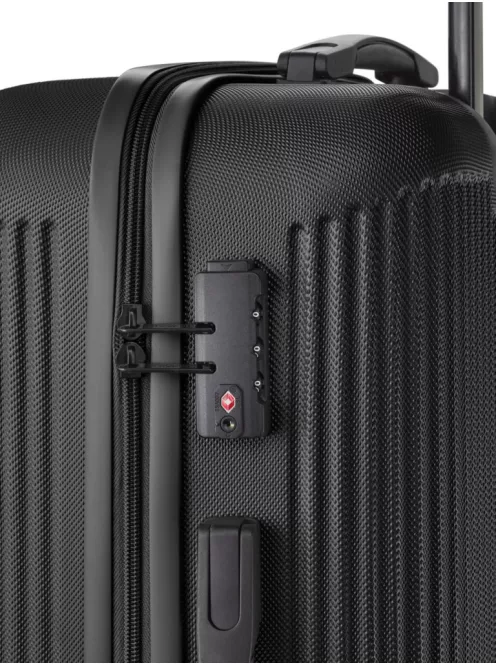 Travelite Bali S fekete kabinbőrönd 