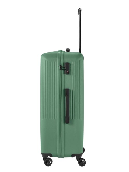 Travelite Bali L zöld nagy méretű bőrönd 