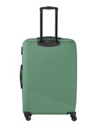 Travelite Bali L zöld nagy méretű bőrönd 