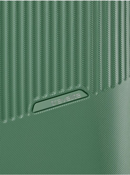 Travelite Bali L zöld nagy méretű bőrönd 