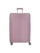 Travelite Elvaa L rose 4 kerekű nagy méretű prémium bőrönd