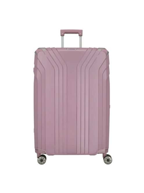 Travelite Elvaa L rose 4 kerekű nagy méretű prémium bőrönd