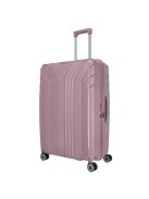 Travelite Elvaa L rose 4 kerekű nagy méretű prémium bőrönd