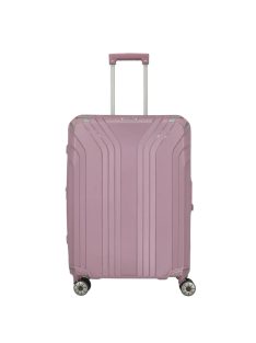   Travelite Elvaa M rose 4 kerekű bővíthető közepes méretű prémium bőrönd 