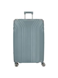   Travelite Elvaa L blaugrau 4 kerekű nagy méretű prémium bőrönd