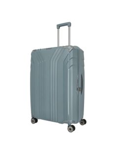   Travelite Elvaa L blaugrau 4 kerekű nagy méretű prémium bőrönd