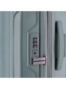 Travelite Elvaa L blaugrau 4 kerekű nagy méretű prémium bőrönd