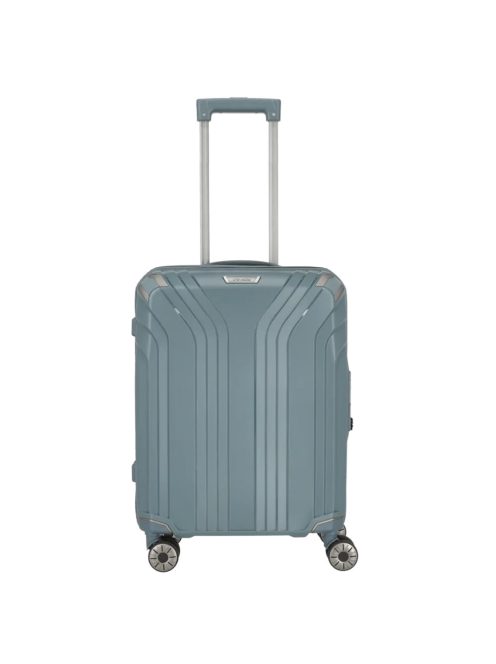 Travelite Elvaa S blaugrau kabin méretű prémium bőrönd