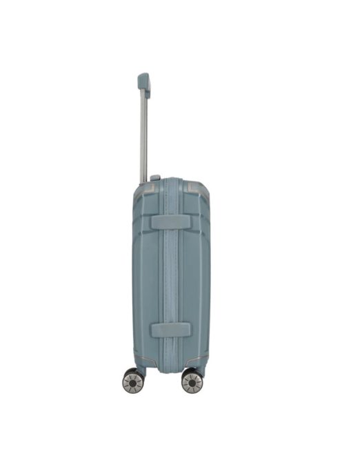 Travelite Elvaa S blaugrau kabin méretű prémium bőrönd
