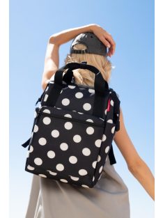 Reisenthel JR7073 Allrounder R dots white női hátizsák