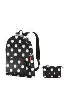 Reisenthel AP7073 Mini Maxi Rucksack dots white női hátizsák