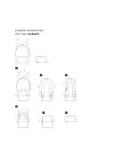 Reisenthel AP7073 Mini Maxi Rucksack dots white női hátizsák