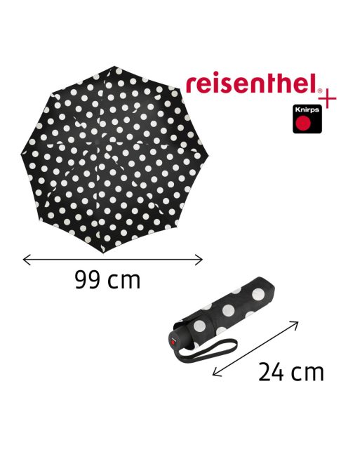 Reisenthel pocket classic Frame dots white esernyő RS7073