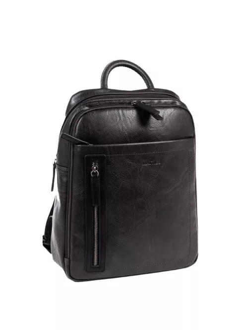 Matties Bags 40181 20 fekete rostbőr férfi hátitáska