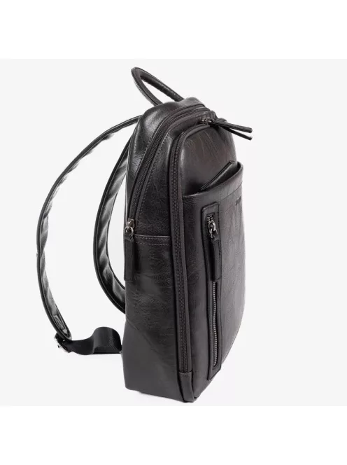Matties Bags 40181 20 fekete rostbőr férfi hátitáska