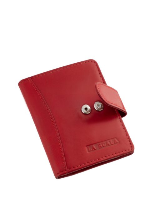 La Scala adc18 piros kártyatartó