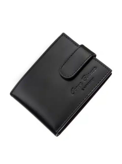 Corvo Bianco COR30809/T fekete bőr kártyatartó