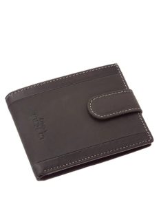 La Scala  SHL30809/T fekete bőr kártyatartó