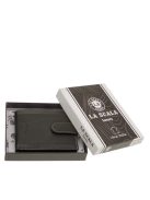 La Scala  SHL30809/T fekete bőr kártyatartó