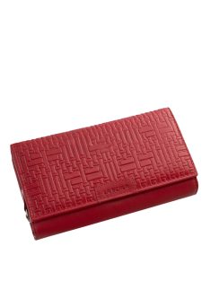 La Scala LDN35 piros női pénztárca