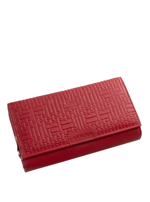 La Scala LDN35 piros női pénztárca