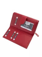 La Scala LDN35 piros női pénztárca