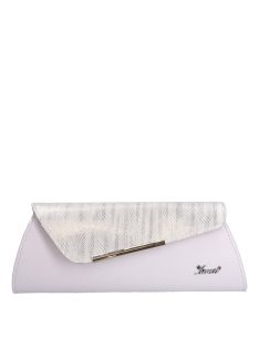 Karen D 455 fehér ezüst alkalmi táska