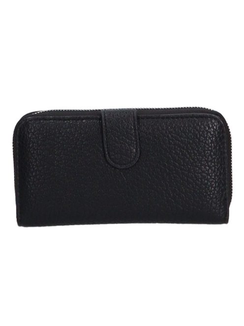 Divatos C-539 fekete női pénztárca