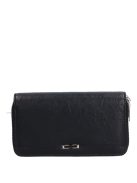 Divatos C-516 fekete női pénztárca