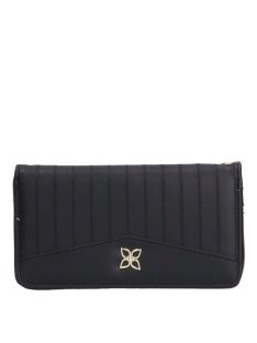 Divatos DL-53 fekete női pénztárca