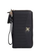 Divatos DL-53 fekete női pénztárca