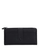 Divatos C-430 fekete női pénztárca