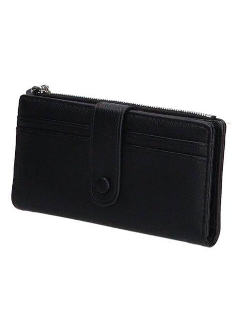 Divatos C-430 fekete női pénztárca