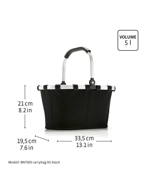 Reisenthel Carrybag XS dark blue kicsi bevásárló kosár BN4059