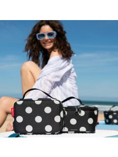   Reisenthel OY7073 Thermocase dots white hűtőtáska és uzsonnás táska