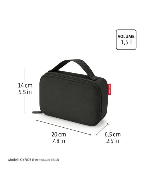 Reisenthel OY7073 Thermocase dots white hűtőtáska és uzsonnás táska