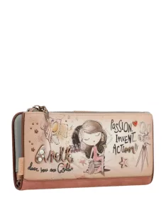 Anekke Hollywood 38709-906 bézs pénztárca