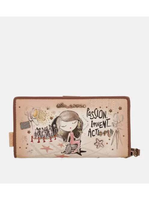 Anekke Hollywood 38709-901 bézs pénztárca 