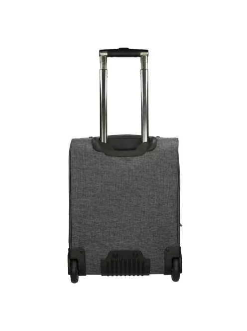 Enrico Benetti Frankfurt szürke 2 kerekű laptoptáska/kabin bőrönd 75008 012