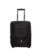 Enrico Benetti Cornell fekete 2 kerekű laptoptáska/kabin bőrönd 75005 001