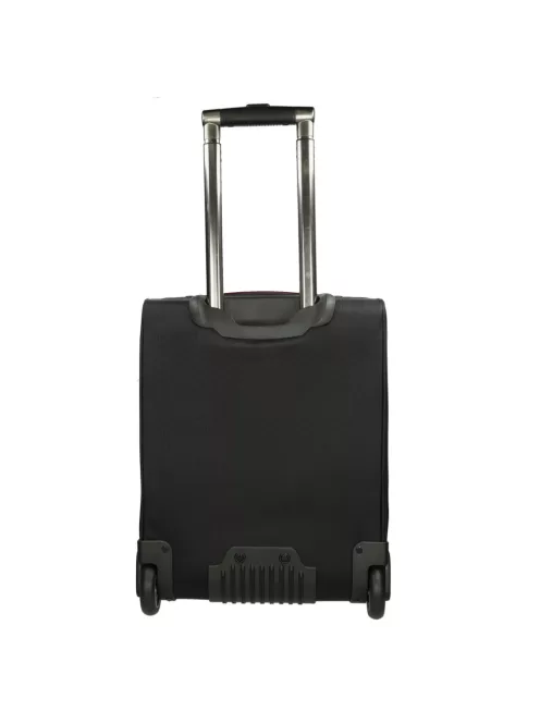 Enrico Benetti Cornell fekete 2 kerekű laptoptáska/kabin bőrönd 75005 001