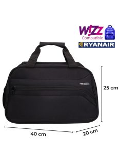 Benzi BZ5758 fekete fedelézti táska