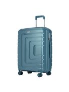 Bontour Charm M jégkék közepes bőrönd