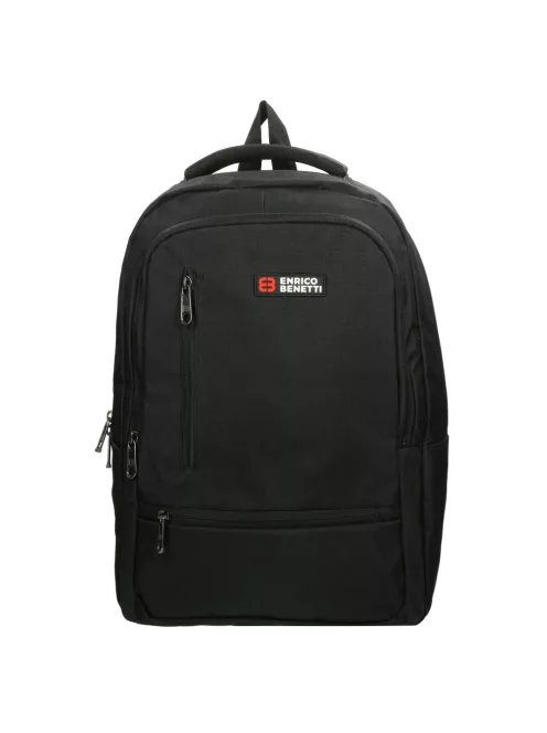 Enrico Benett Hamburg fekete laptoptartós hátizsák 15" 62124 001