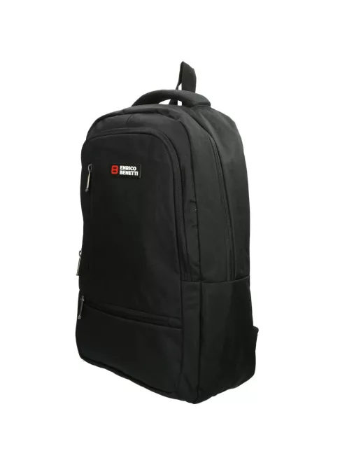 Enrico Benett Hamburg fekete laptoptartós hátizsák 15" 62124 001